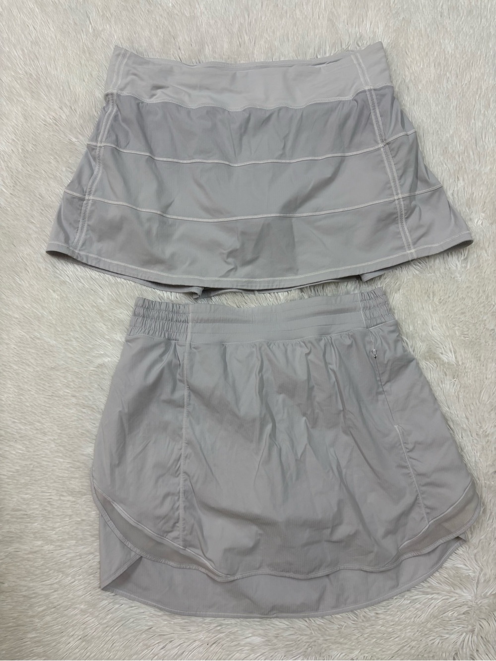 Bundle lululemon athletica Light Gray Performance Skort